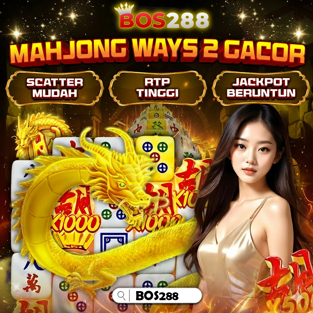BOS288: Link Slot Gacor Resmi Hari Ini Rtp Terbaru Mahjong Ways 1 2 image 1